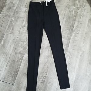 ASOS black skinny high waisted stretch pants Tall